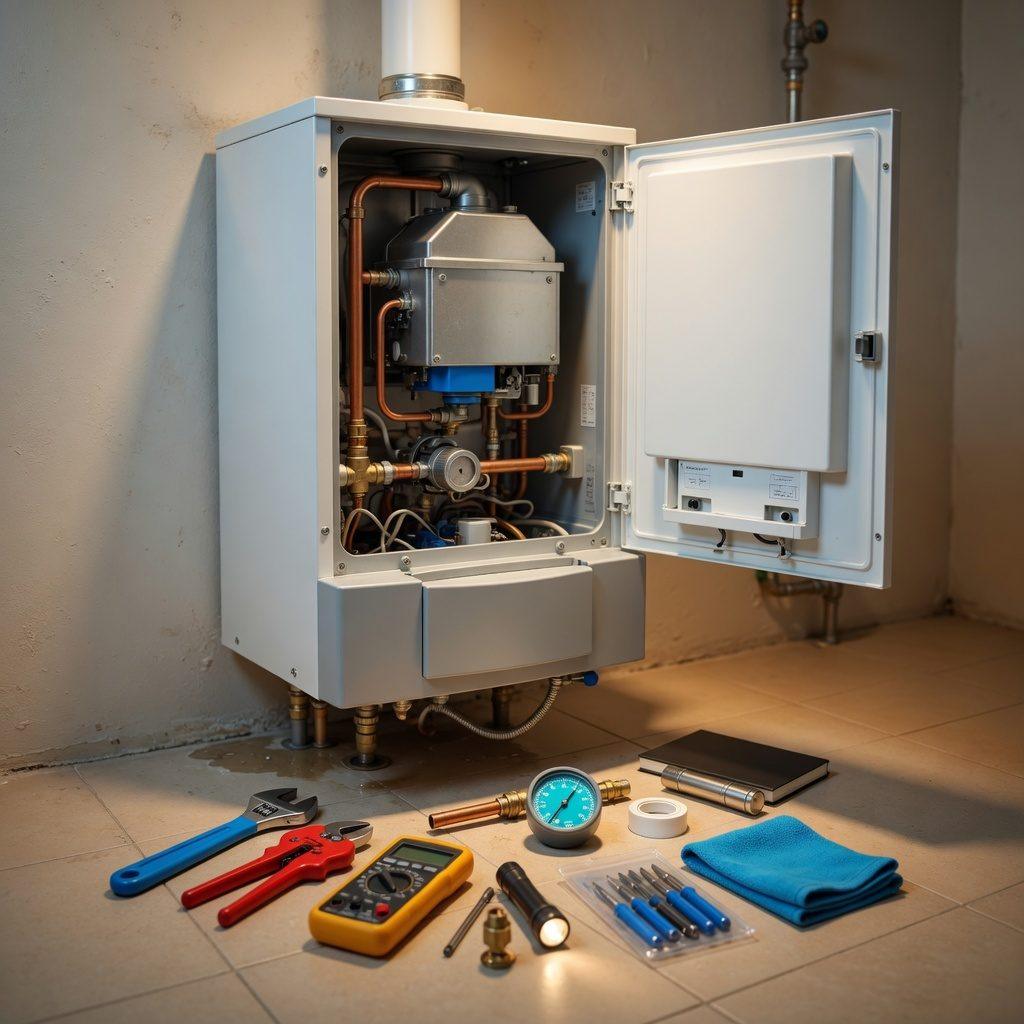 Wartungstechniker, Heizungsanlage Check