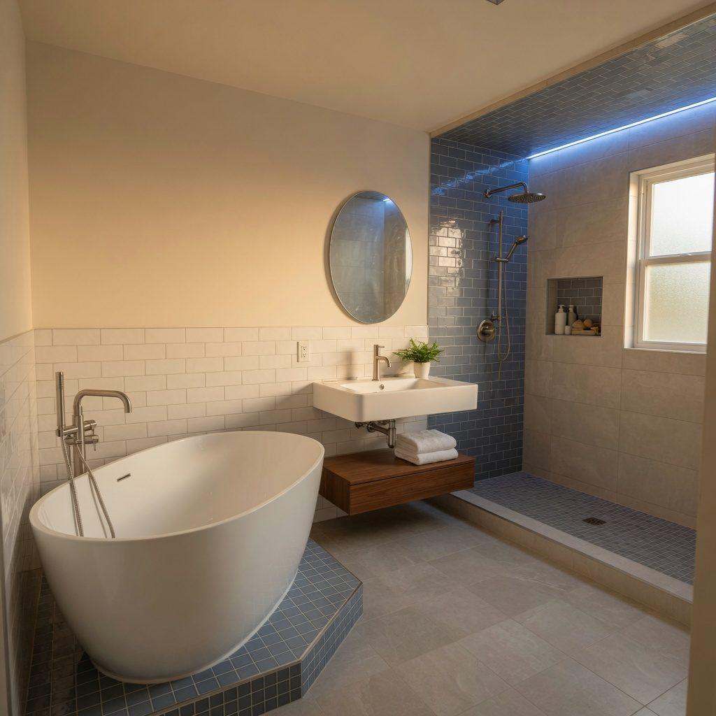 Vom Grundriss bis zur fertigen Sanitär-Installation – individuelle Badplanung – Heizung-Haustechnik