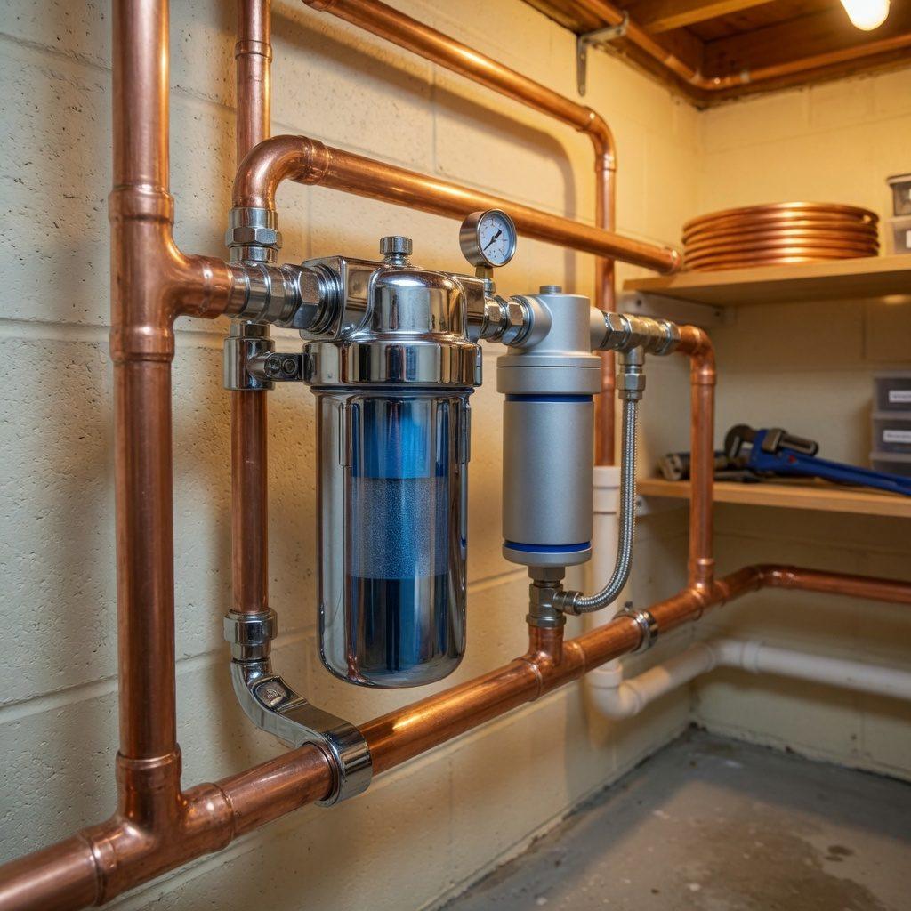 Trinkwasserfilter Entkalkungsanlagen Heizung-Haustechnik